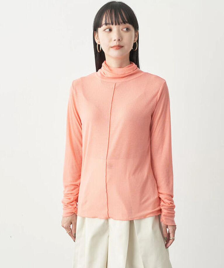 earth music&ecology「シアータートルネックプルオーバー」|Tシャツ・カットソー|