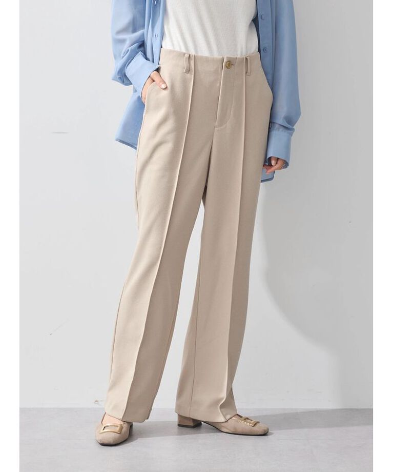 earth music&ecology「センターシームパンツ」|その他|Light beige