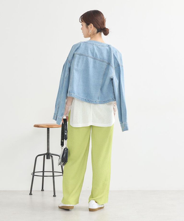 earth music&ecology「ラメシアースリーブプルオーバー」|Tシャツ・カットソー|