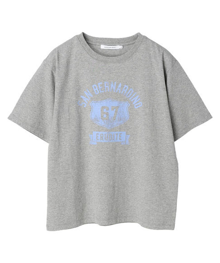  「バイオ加工ロゴカットプルオーバー」|Tシャツ・カットソー|