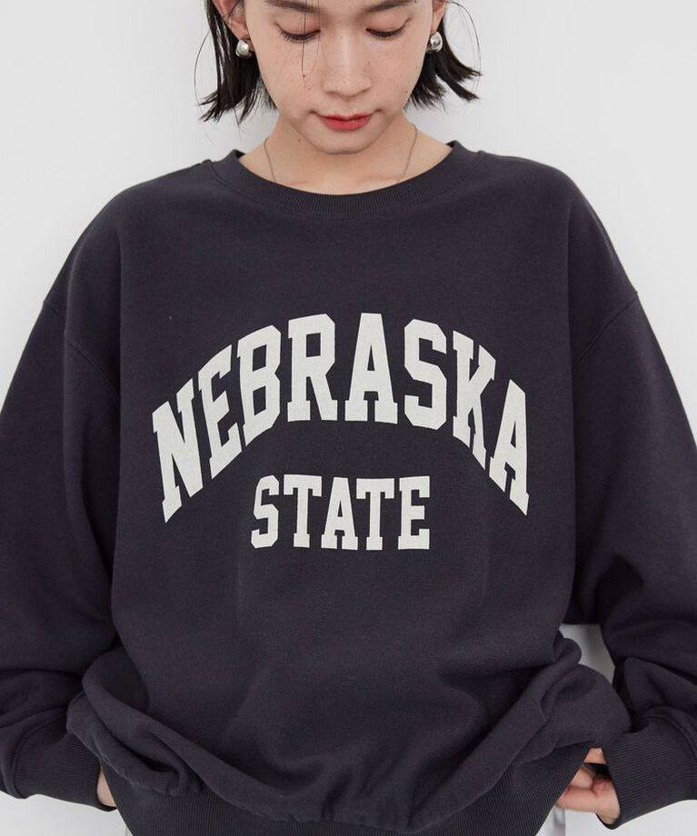 AMERICAN HOLIC「NEBRASKAロゴプリントスウェット1」|スウェット・ジャージ|