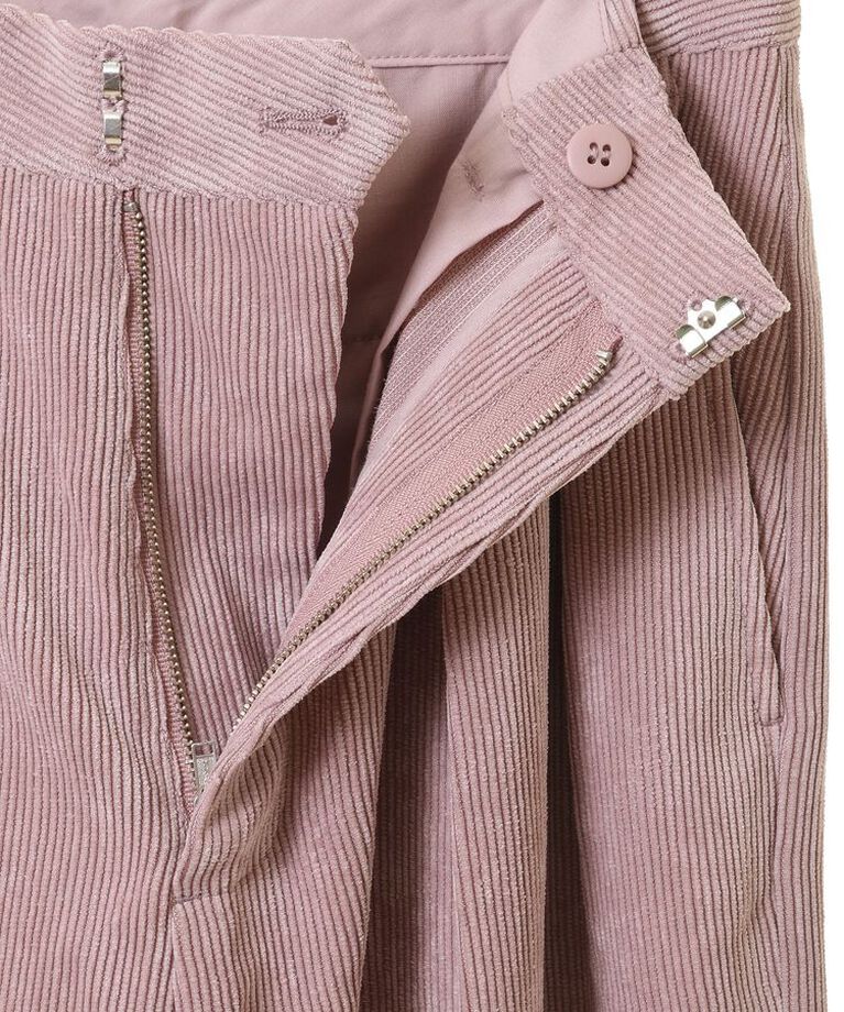 AMERICAN HOLIC「【WEB限定・小柄女性向け】コーデュロイタックワイドパンツ」|その他|
