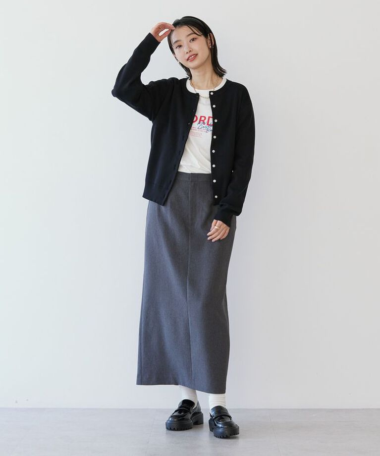 AMERICAN HOLIC「クルーネックニットカーディガン」|カーディガン|