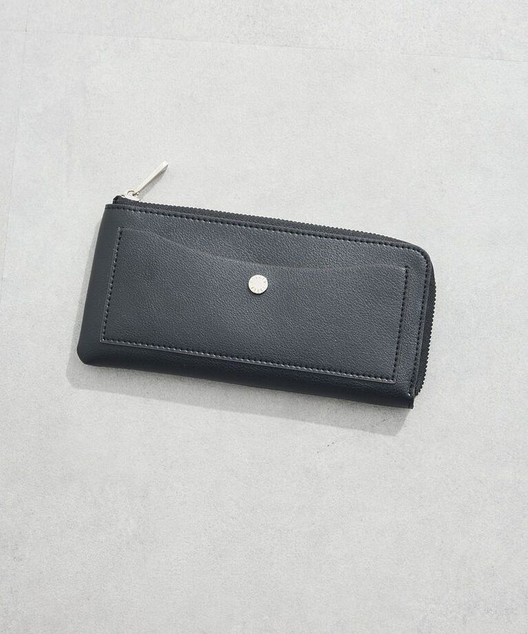 Green Parks「・Legato Largo うすいサイフ長財布」|財布|Black
