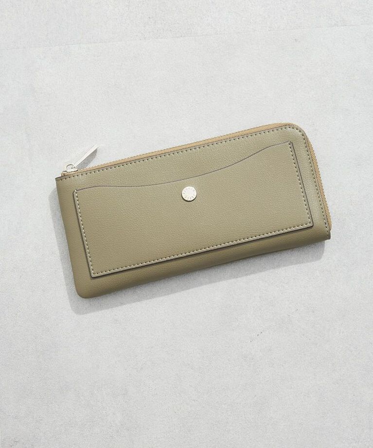 Green Parks「・Legato Largo うすいサイフ長財布」|財布|Khaki