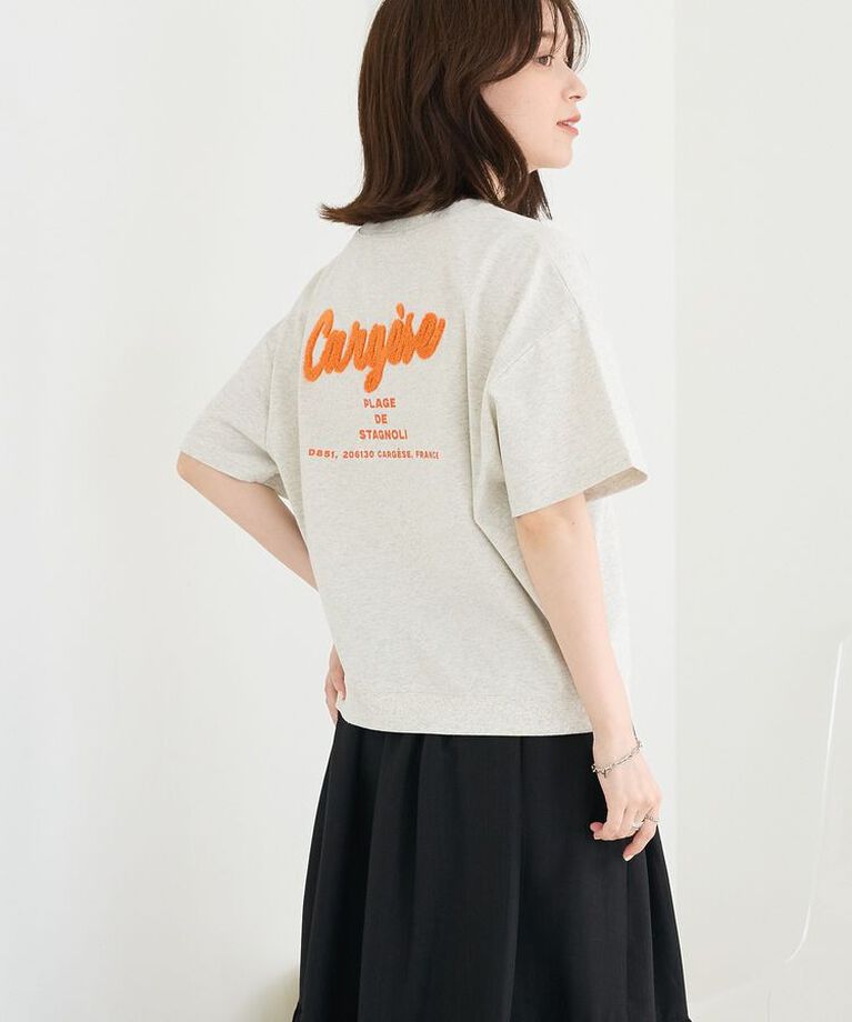 Green Parks「さがら刺繍Tシャツ」|Tシャツ・カットソー|
