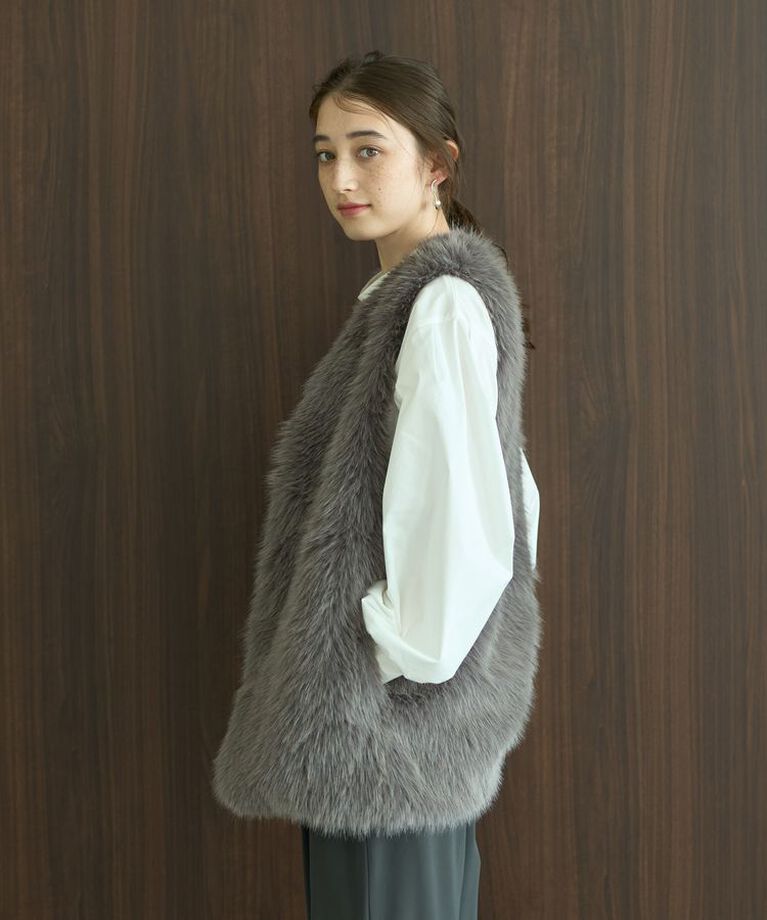 YECCA VECCA「フェイクファージレ」|ベスト・ジレ|