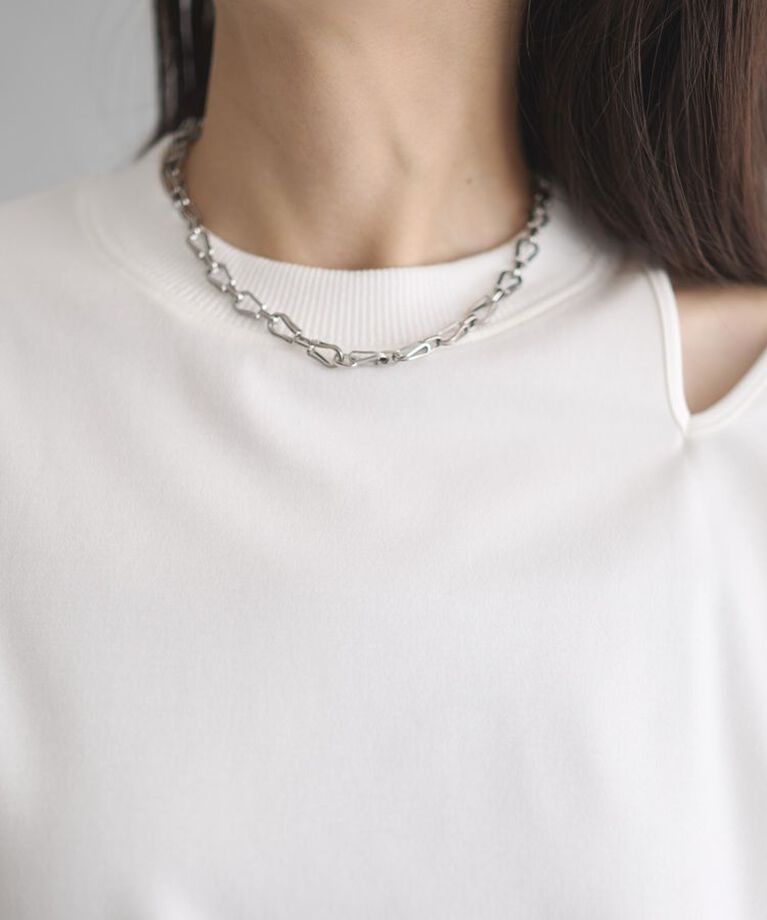 GARAGE OF GOOD CLOTHING「KY STAINLESSクリップチェーンネックレス」|ネックレス|
