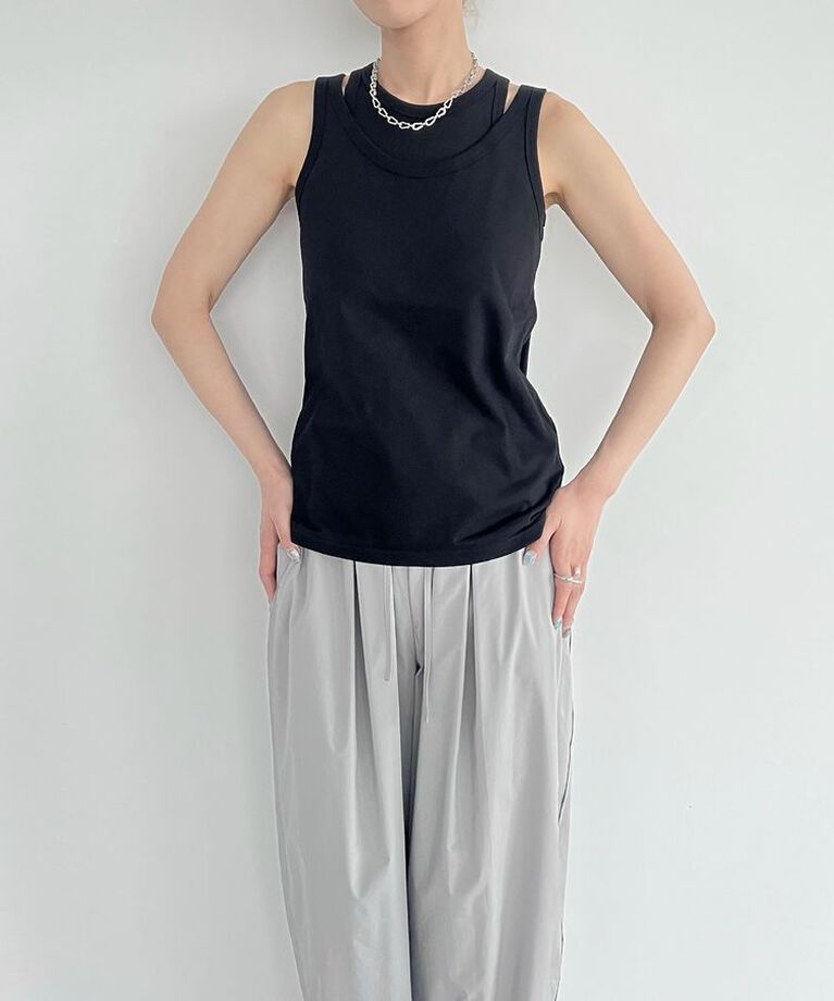 GARAGE OF GOOD CLOTHING「KY STAINLESSクリップチェーンネックレス」|ネックレス|