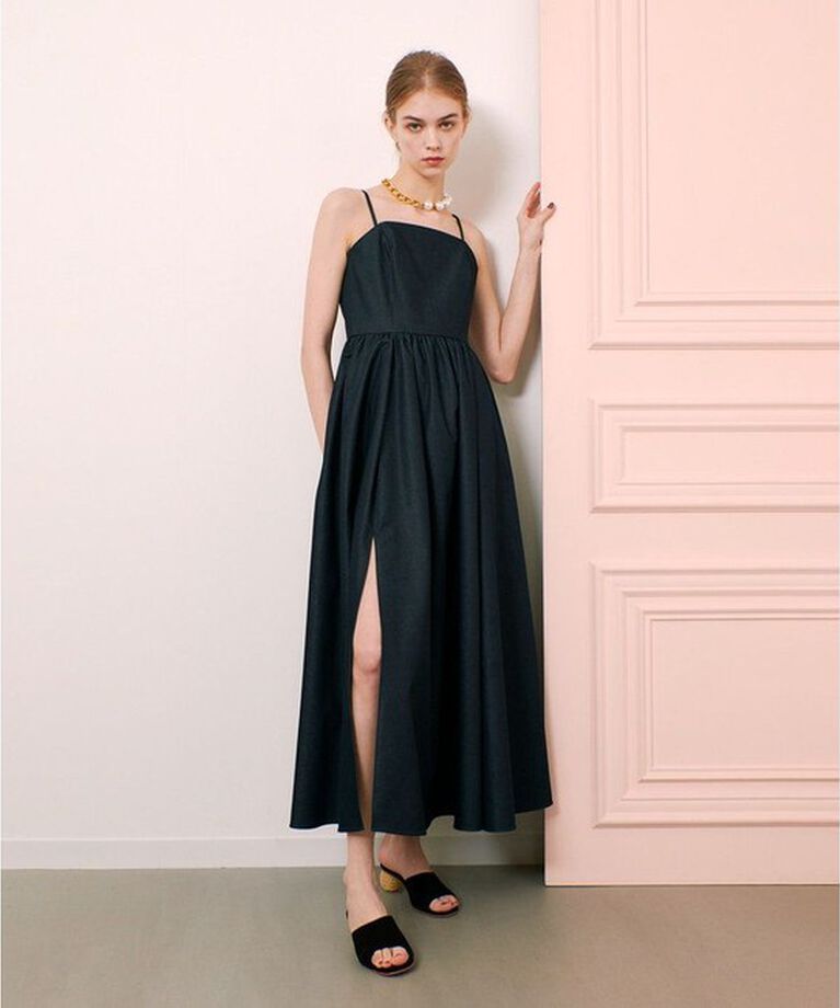 LOULOU WILLOUGHBY「◇【LOULOU WILLOUGHBY】シャンブレーベアワンピース」|ワンピース|
