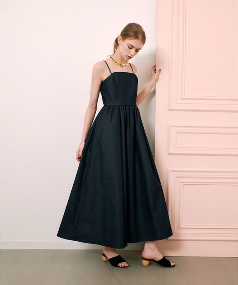 LOULOU WILLOUGHBY「◇【LOULOU WILLOUGHBY】シャンブレーベアワンピース」|ワンピース|