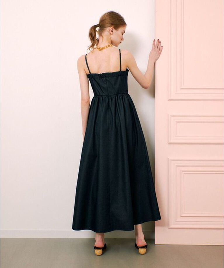 LOULOU WILLOUGHBY「◇【LOULOU WILLOUGHBY】シャンブレーベアワンピース」|ワンピース|