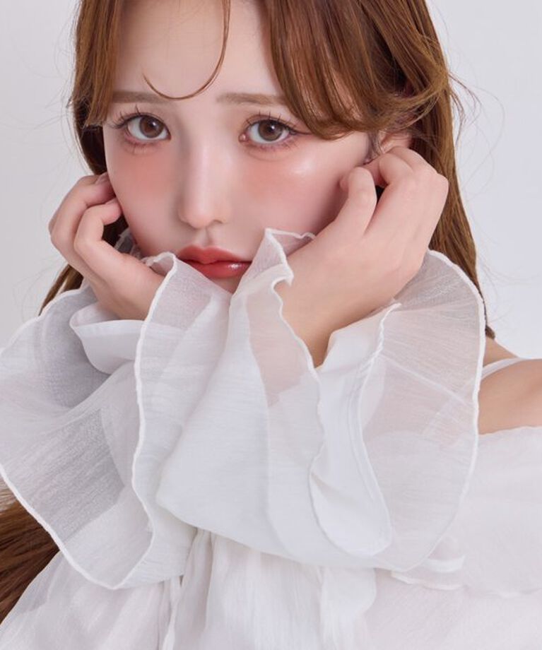  「【Dreamy collection】シアーオフショルチュニック」|シャツ・ブラウス|