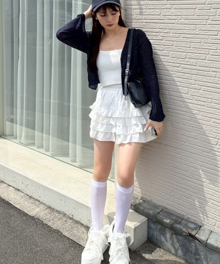  「リボンカスタム厚底スニーカー」|その他|