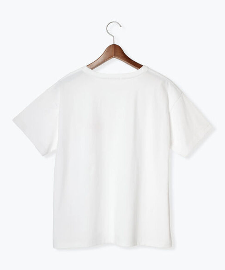 Te chichi「ワンポイント刺繍Tシャツ」|Tシャツ・カットソー|