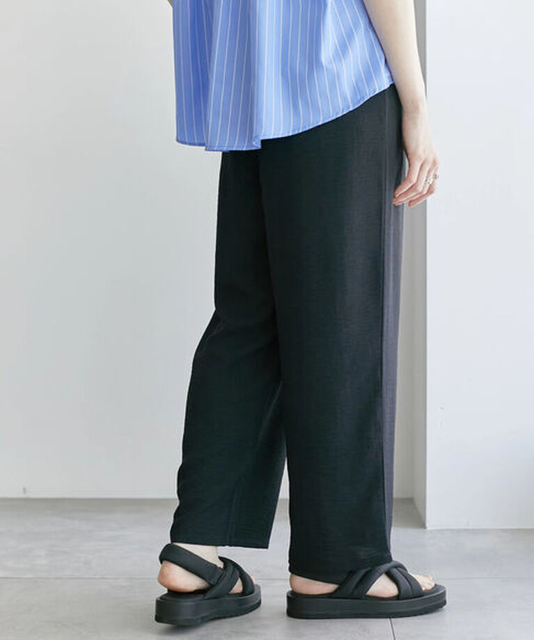 Samansa Mos2 blue「【接触冷感】イージーパンツ」|その他|