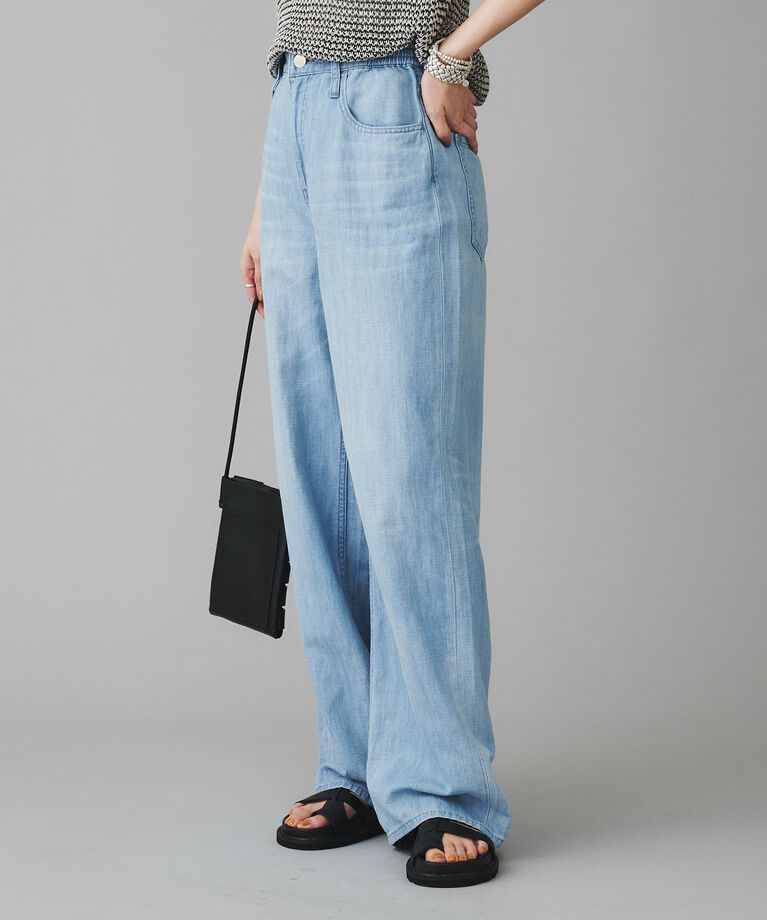 UNTITLED「【Healthy DENIM】Breezy Pink Pepperワイドストレートデニム」|その他|