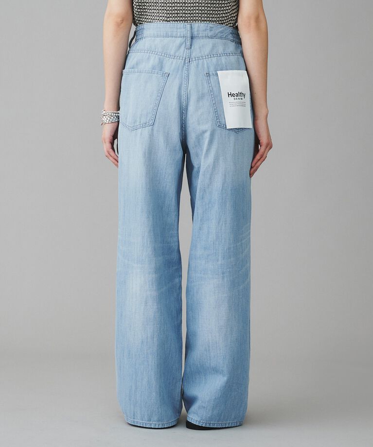 UNTITLED「【Healthy DENIM】Breezy Pink Pepperワイドストレートデニム」|その他|