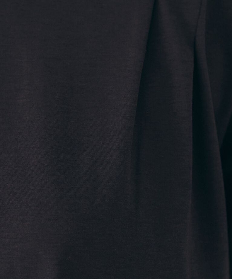 UNTITLED「【洗える】タック入りフレンチスリーブプルオーバー」|Tシャツ・カットソー|