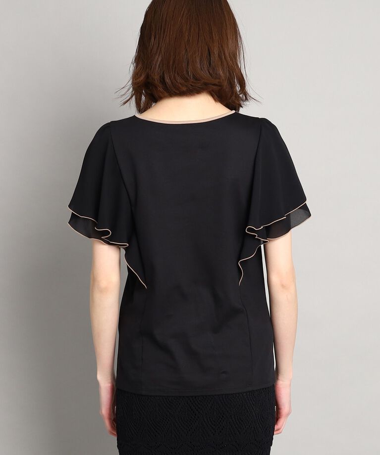 COUP DE CHANCE「【大人可愛い/洗える】フレアースリーブプルオーバー」|Tシャツ・カットソー|
