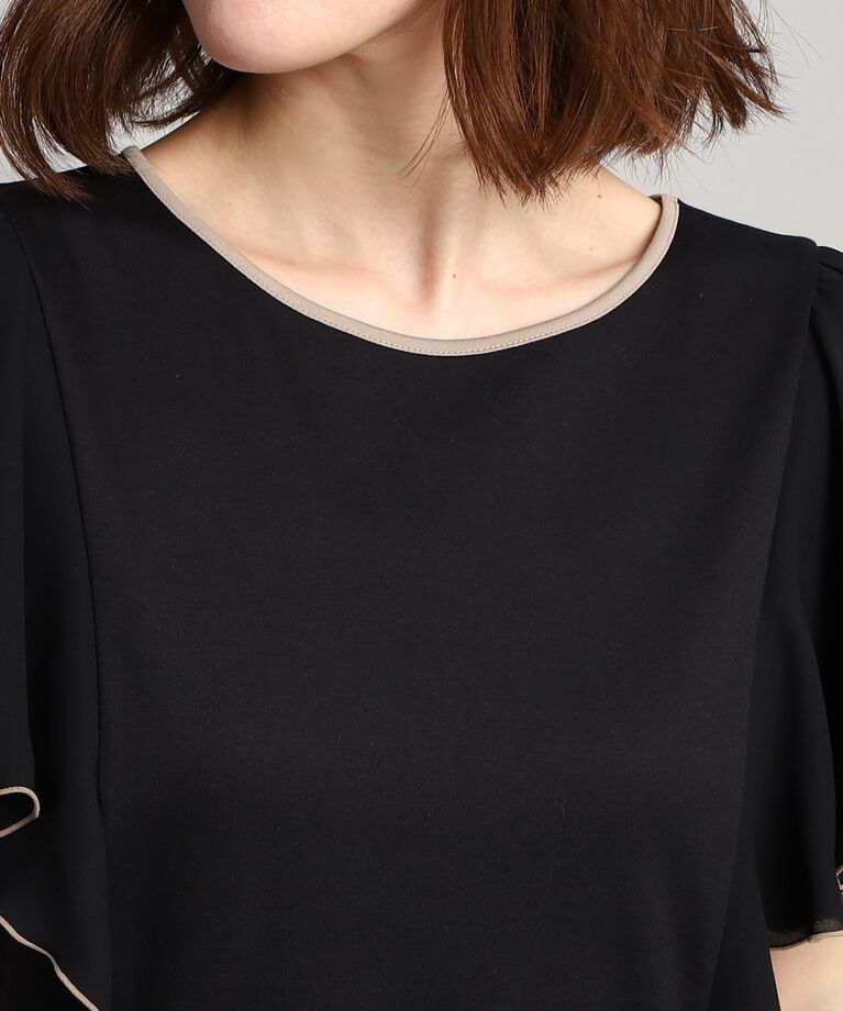 COUP DE CHANCE「【大人可愛い/洗える】フレアースリーブプルオーバー」|Tシャツ・カットソー|