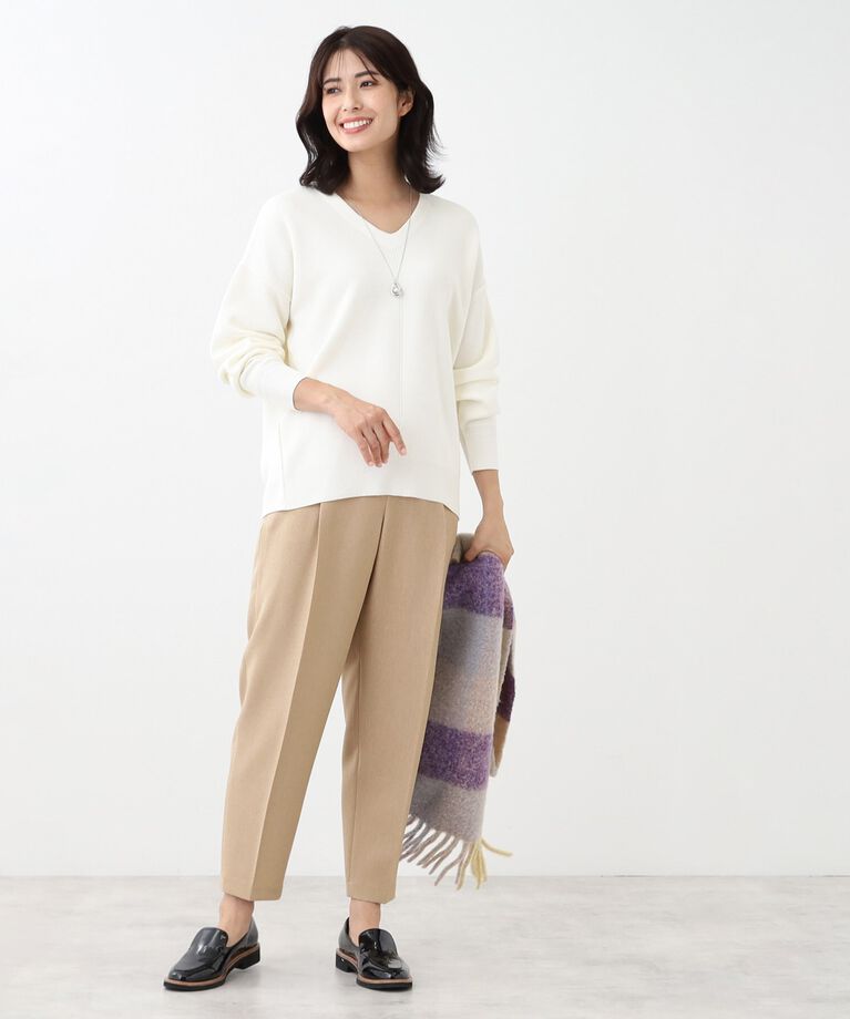 Reflect「【SALE／私のパンツ／手洗い可】ゆるシルエットテーパードパンツ」|その他|