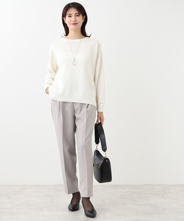 Reflect「【SALE／私のパンツ／手洗い可】ゆるシルエットテーパードパンツ」|その他|