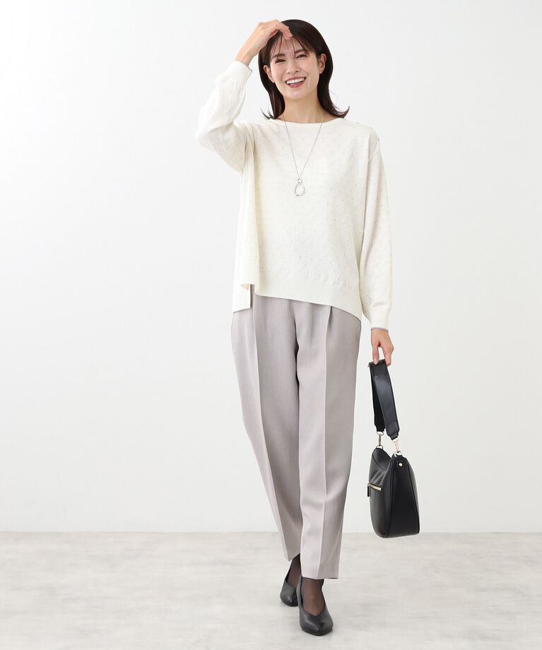 Reflect「【SALE／私のパンツ／手洗い可】ゆるシルエットテーパードパンツ」|その他|