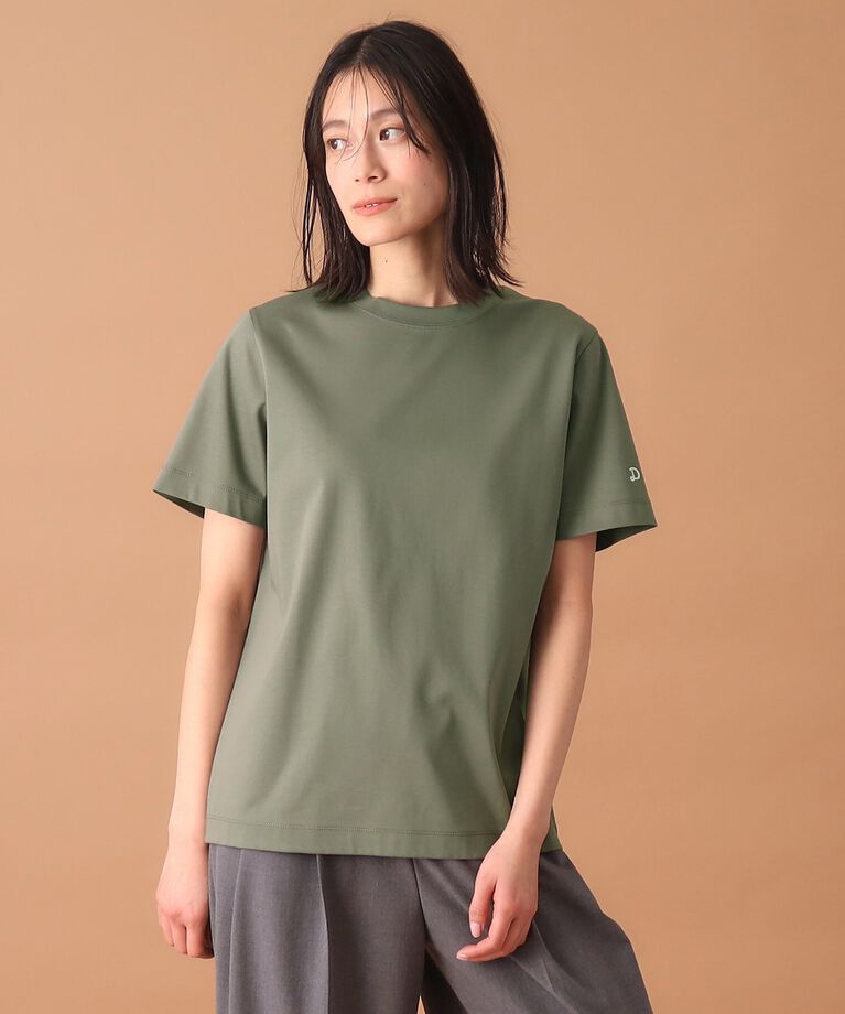 DRESSTERIOR「【接触冷感/抗菌防臭/消臭】アイスクリアコットンTシャツ」|Tシャツ・カットソー|