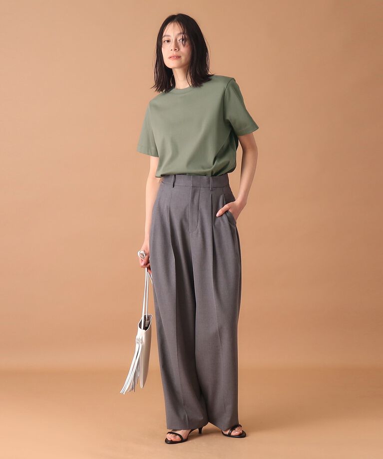 DRESSTERIOR「【接触冷感/抗菌防臭/消臭】アイスクリアコットンTシャツ」|Tシャツ・カットソー|