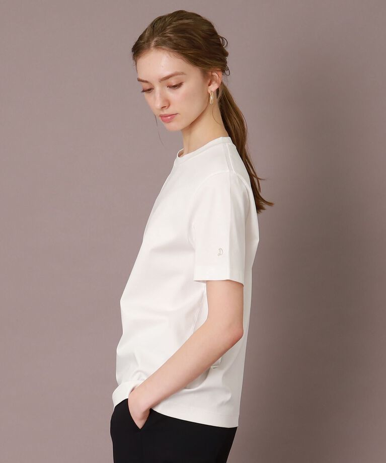 DRESSTERIOR「【接触冷感/抗菌防臭/消臭】アイスクリアコットンTシャツ」|Tシャツ・カットソー|