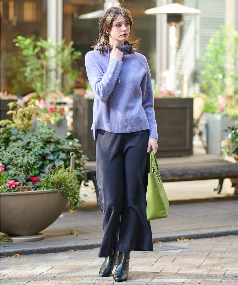 DRESSTERIOR「【限定カラーあり】カシミヤブレンドフードニット」|ニット・セーター|