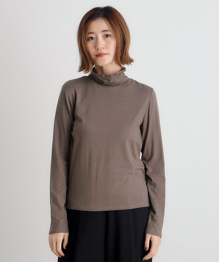 grove「【吸湿発熱MW】メロータートルネックプルオーバー」|Tシャツ・カットソー|