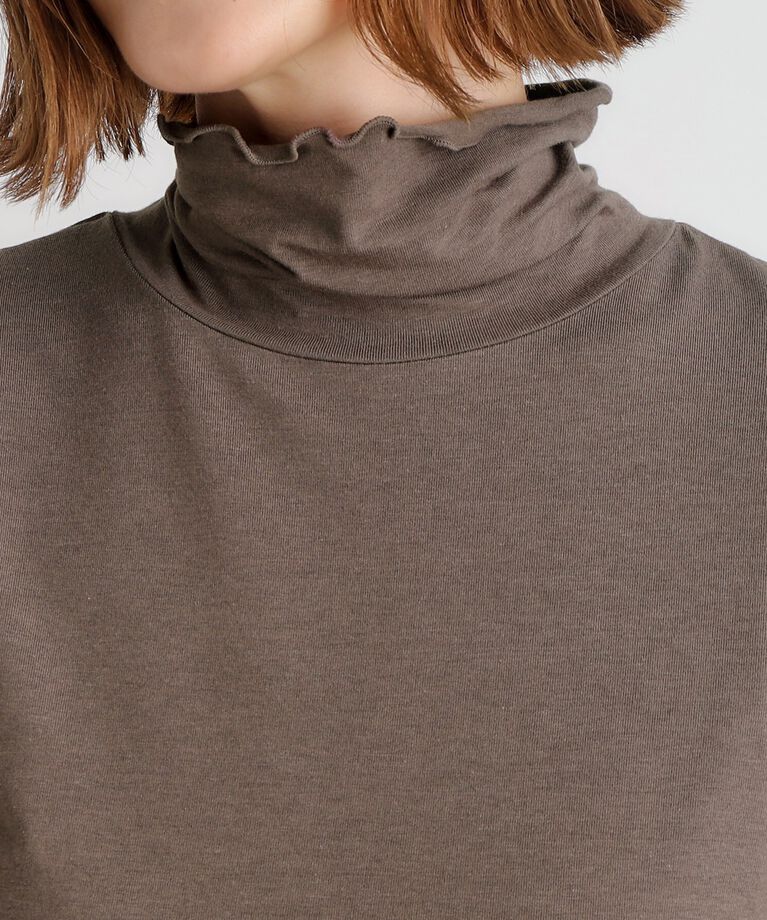 grove「【吸湿発熱MW】メロータートルネックプルオーバー」|Tシャツ・カットソー|