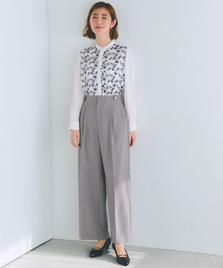 grove「刺繍シャツブラウス」|シャツ・ブラウス|