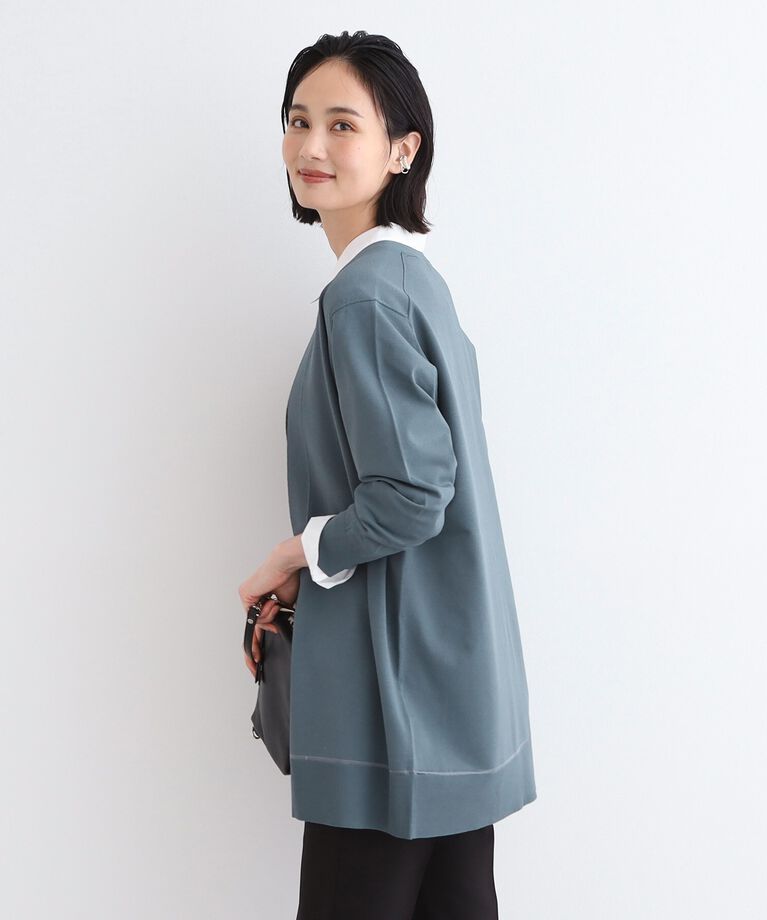 INDIVI「【洗える／上品】ミニマム大人カーディガンニット」|カーディガン|