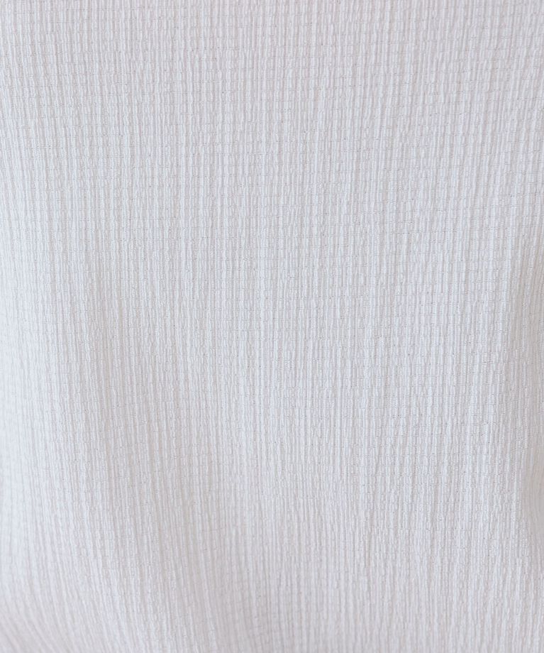 INDIVI「【洗える／吸水速乾／UVケア】ねじりデザイン袖カットソー」|Tシャツ・カットソー|