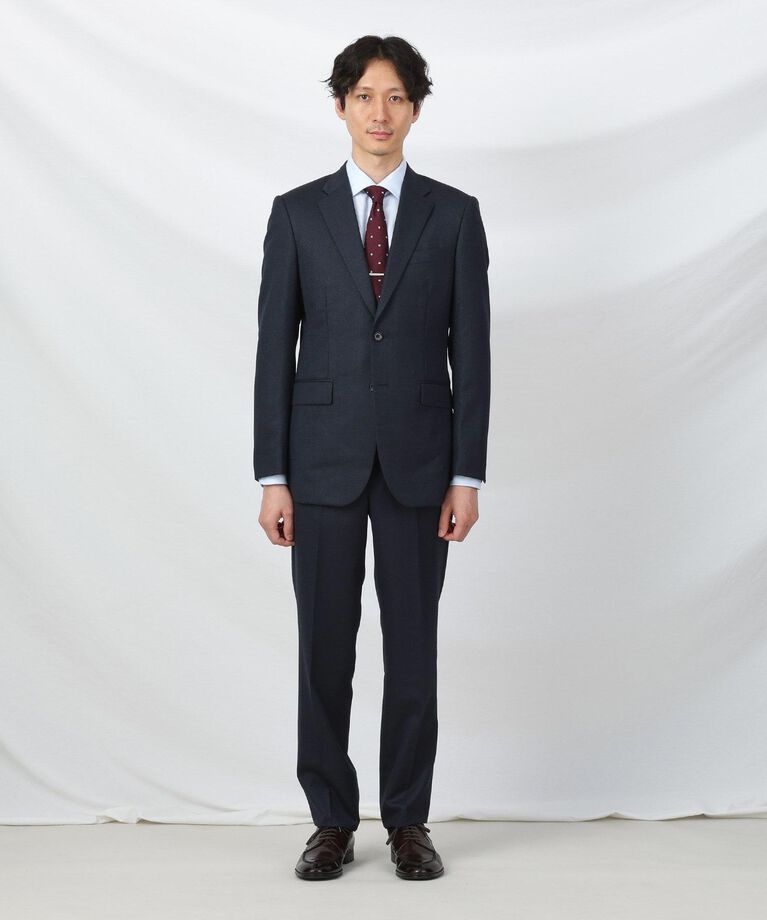 TAKEO KIKUCHI「【Made in JAPAN】矢絣（やがすり）スーツ／スリーピース対応」|スーツ|