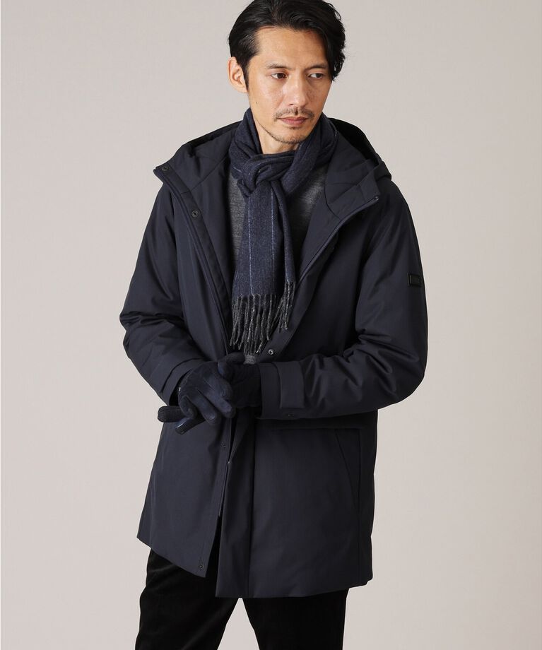 TAKEO KIKUCHI「【洗えるカシミヤ】ヘリンボン　ストライプ マフラー」|ストール|