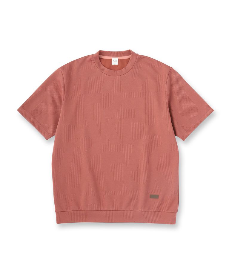 TAKEO KIKUCHI「【尾州ファブリック】 スライドパズル柄 ポンチ プルオーバー」|Tシャツ・カットソー|