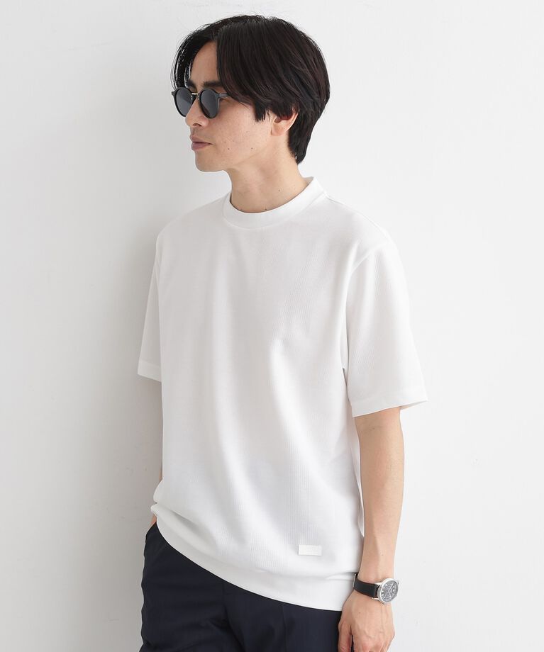 TAKEO KIKUCHI「【尾州ファブリック】 スライドパズル柄 ポンチ プルオーバー」|Tシャツ・カットソー|