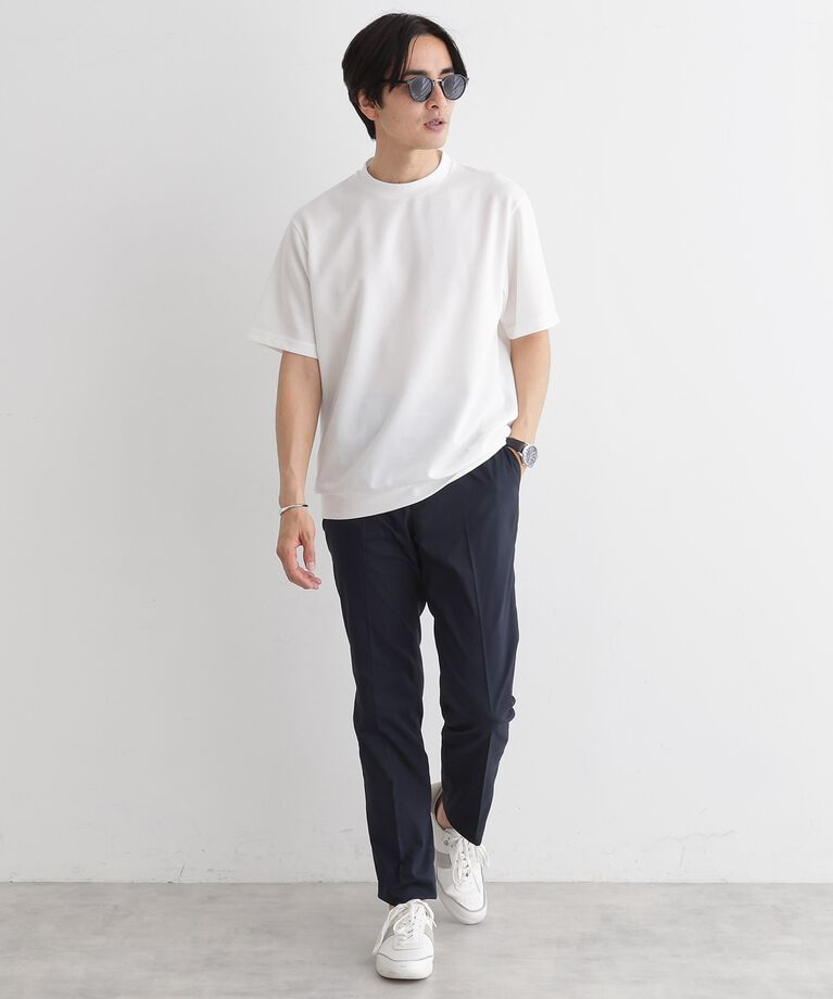 TAKEO KIKUCHI「【尾州ファブリック】 スライドパズル柄 ポンチ プルオーバー」|Tシャツ・カットソー|