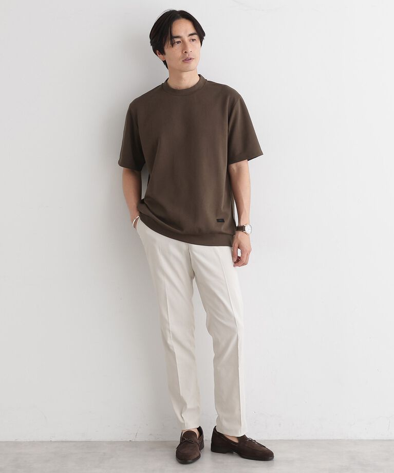 TAKEO KIKUCHI「【尾州ファブリック】 スライドパズル柄 ポンチ プルオーバー」|Tシャツ・カットソー|