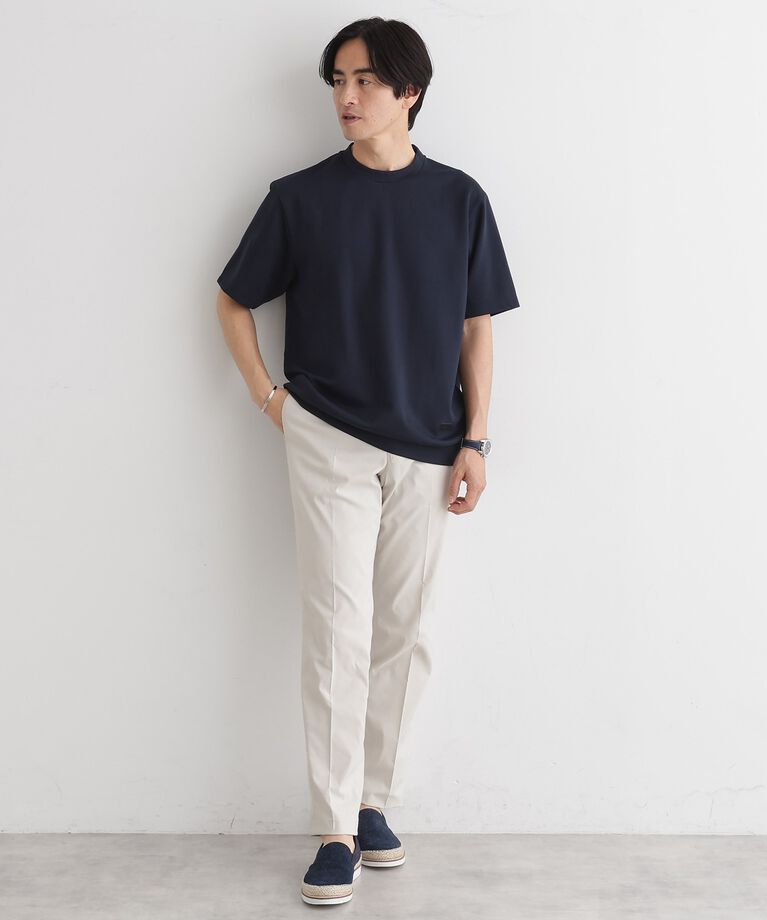 TAKEO KIKUCHI「【尾州ファブリック】 スライドパズル柄 ポンチ プルオーバー」|Tシャツ・カットソー|