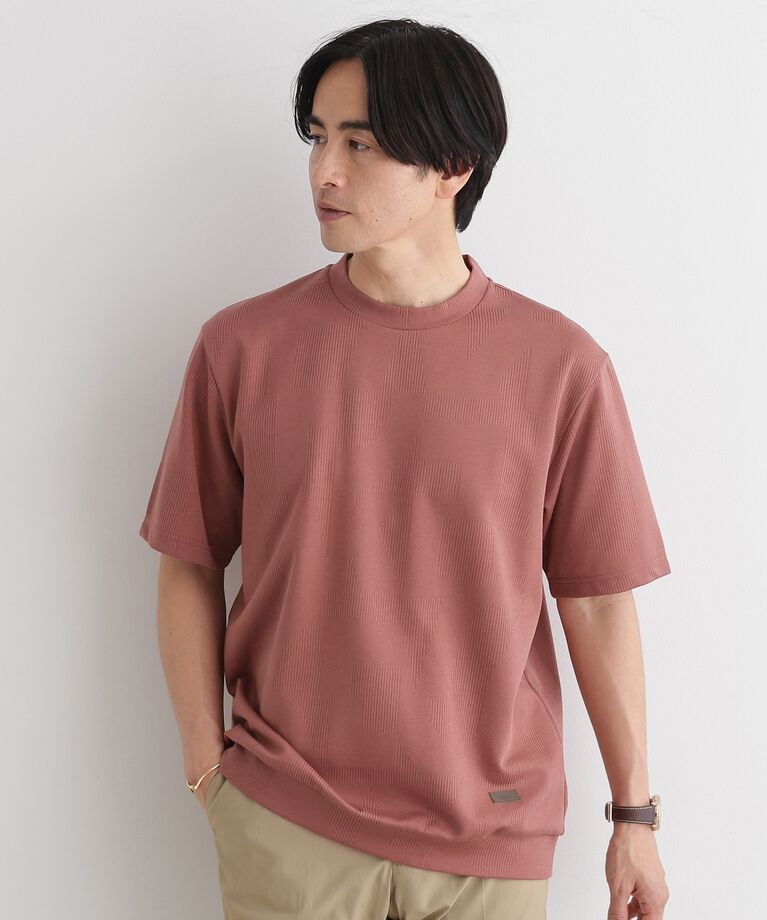 TAKEO KIKUCHI「【尾州ファブリック】 スライドパズル柄 ポンチ プルオーバー」|Tシャツ・カットソー|