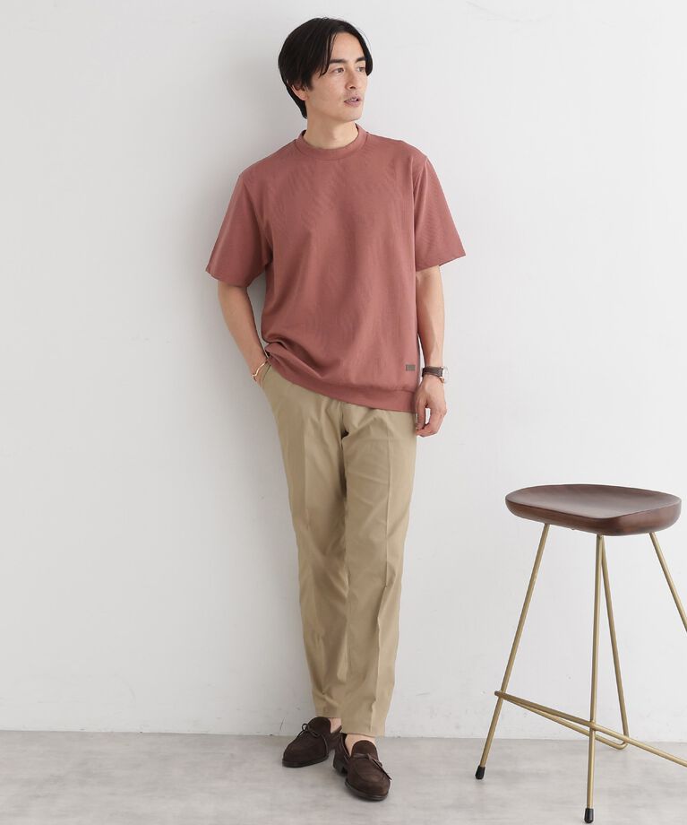 TAKEO KIKUCHI「【尾州ファブリック】 スライドパズル柄 ポンチ プルオーバー」|Tシャツ・カットソー|