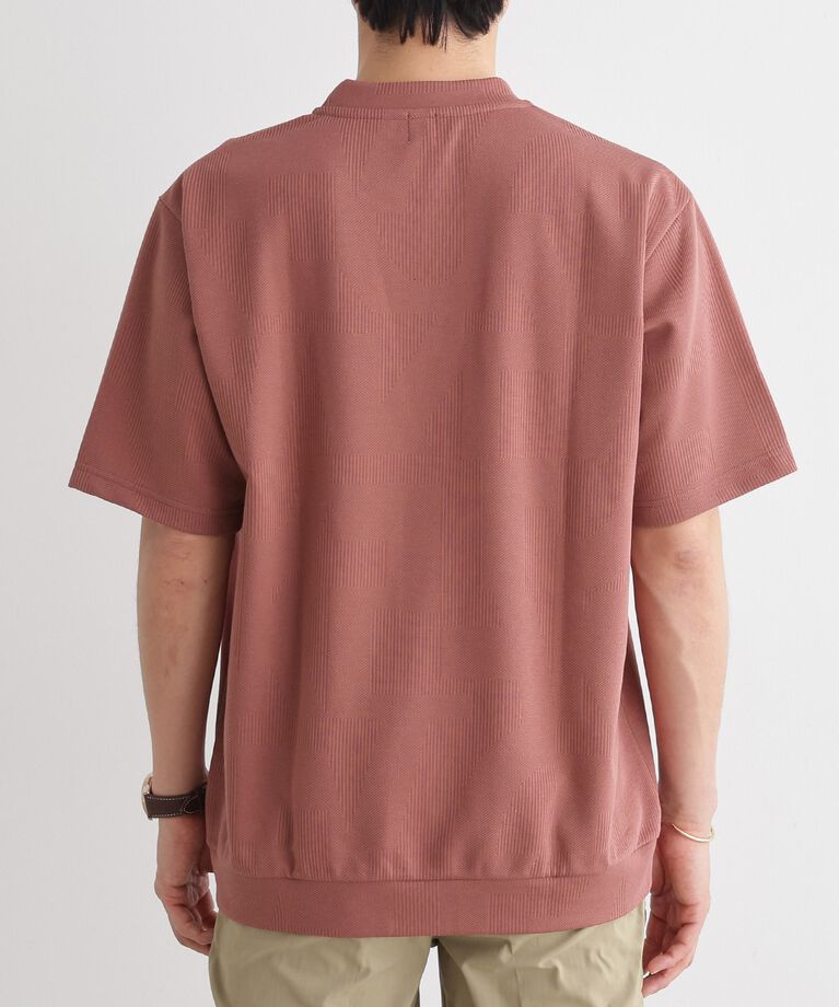 TAKEO KIKUCHI「【尾州ファブリック】 スライドパズル柄 ポンチ プルオーバー」|Tシャツ・カットソー|