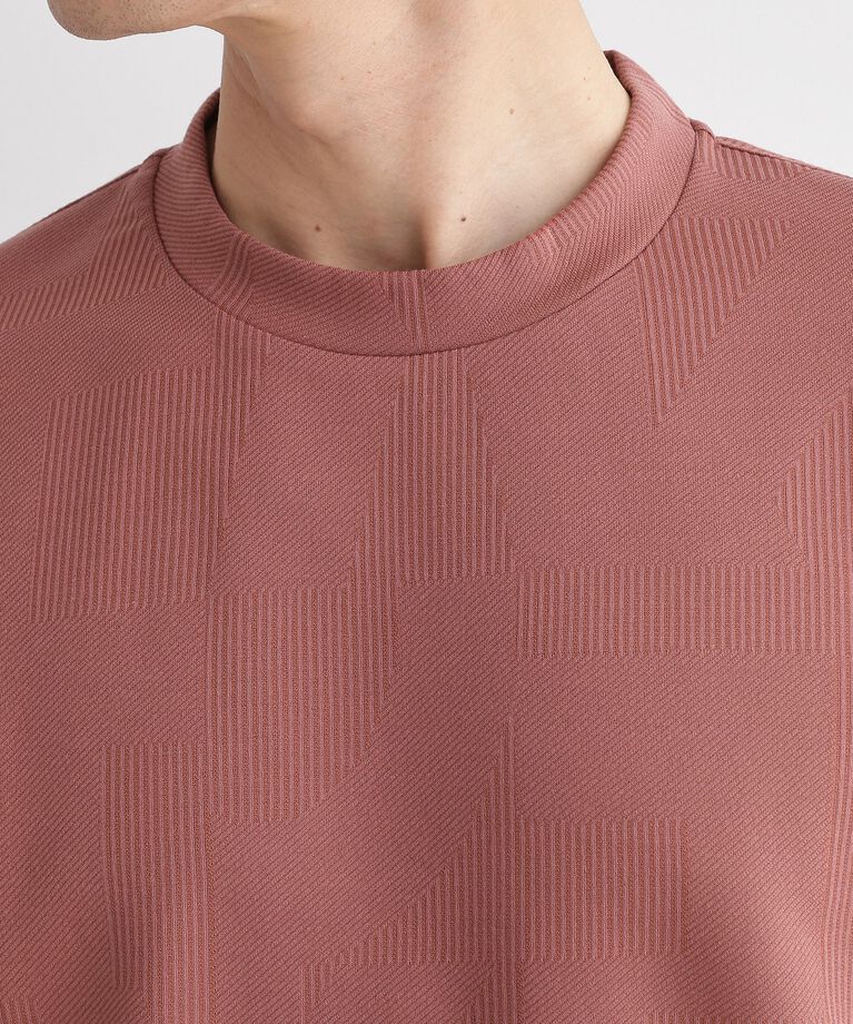 TAKEO KIKUCHI「【尾州ファブリック】 スライドパズル柄 ポンチ プルオーバー」|Tシャツ・カットソー|