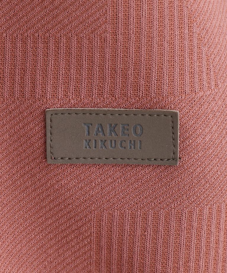 TAKEO KIKUCHI「【尾州ファブリック】 スライドパズル柄 ポンチ プルオーバー」|Tシャツ・カットソー|