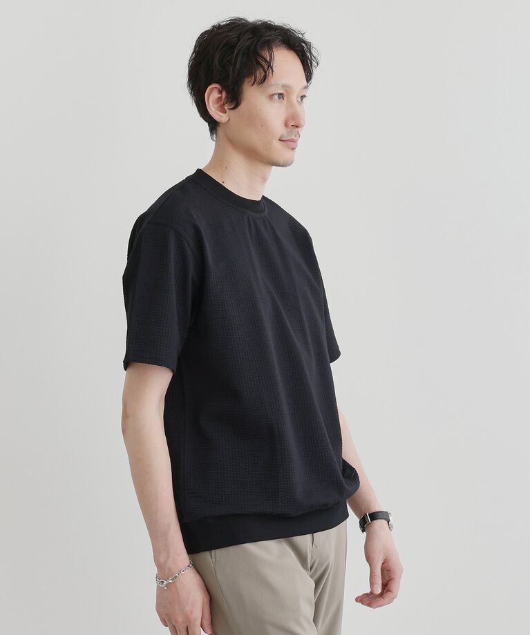 TAKEO KIKUCHI「【抗菌防臭】サッカージャージプルオーバー」|Tシャツ・カットソー|
